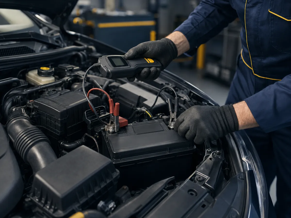 Akü Değişimi — Koparan Oto Elektrik servisinde uygulama